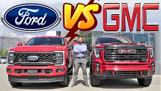 2024 GMC Sierra 3500 Vs 2023 Ford F-350: Which Diesel Truck Is Best?