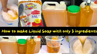 How to Make Liquid Soap at Home With Only 3 Things - A Small Business Startup with Little Capital