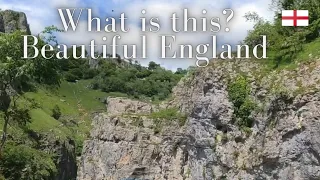 Americans in England - DRIVING through CHEDDAR GORGE |BEAUTIFUL Place