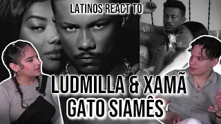 Latinos react to Ludmilla e Xamã - Gato Siamês | REACTION / REVIEW