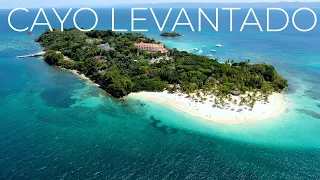 Cayo Levantado. Dominicana. Drone view