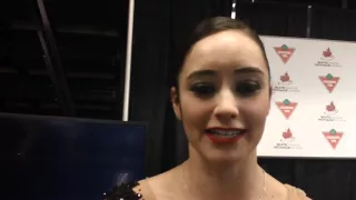 Kaetlyn Osmond bronze CAN medallist 2016