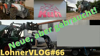 LohnerVLOG#66 Eine NEUE Maschine für den Betrieb I Wir besuchen die ROSA Kuh I Fendt Xylon und Stoll