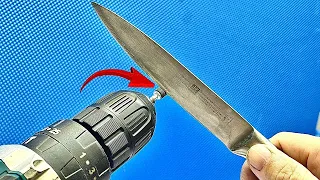 Razor sharp! The best way to sharpen knives in 3 minutes