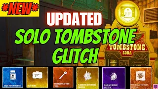 ❤️ NEW SOLO TOMBSTONE DUPLICATION GLITCH (KEEP INSURED WEAPON & TOMBSTONE) SOLO MW3 ZOMBIE GLITCHES