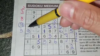 Summer Additional! (#4849) Medium Sudoku puzzle 07-14-2022