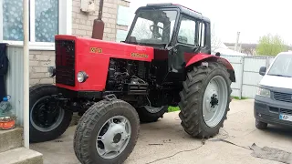 Покраска трактора МТЗ-82