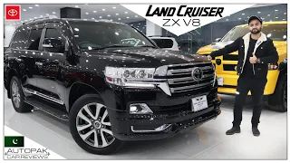 Toyota Land Cruiser ZX V8 2018 | Black with Bruno | Detailed Review with Price