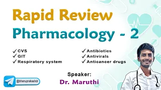 Rapid Review Pharmacology Part- 2