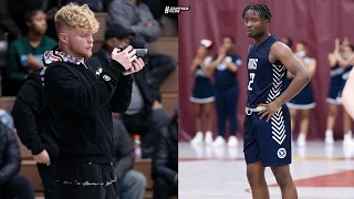 TRISTAN JASS Pulls Up to Watch 5-Star Tayshawn Bridges!! MKE Academy  vs Kenosha St. Joseph Recap!