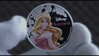 Disney Princess – Aurora 2015 1oz Silver Proof Coin