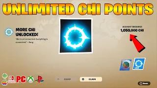 HOW TO GET UNLIMITED AVATAR CHI POINTS GLITCH FAST IN FORTNITE!