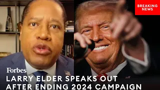 BREAKING NEWS: Larry Elder Reveals What Trump Told Him Right Before He Dropped Out Of 2024 Race