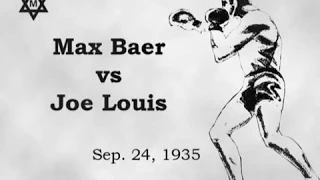 Joe Louis v Max Baer  Fight Of The Year 1935
