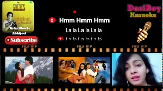 Zara Sa Jhoom Lu Main karaoke only for male