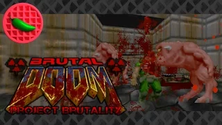 Chainsaw + Chaingun -- Let's Play Brutal Doom v20: Project Brutality mod (Part #2) (1080p Gameplay)