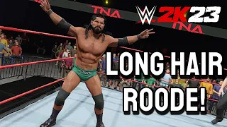 WWE 2K23: How to play as Bobby Roode with long hair! (Any platform)