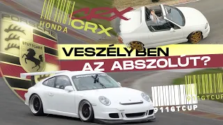 Csabi: "Nekem EZ AZ AUTÓ" -  Porsche 997 GT3 Cup vs. Honda CRX (Laptiming Ep. 243.)