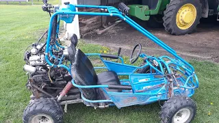 Go Kart With a Motorcycle Engine