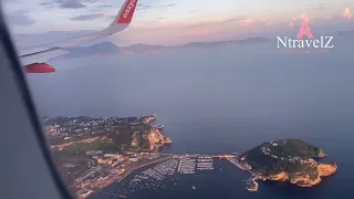 Best Landing at Naples Capodichino Airport | Amsterdam to Naples Flight | EZY 4232 | NAPOLI | ITALY