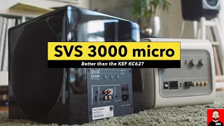 A BASS odyssey 👾 SVS 3000 MICRO (vs. KEF KC62)