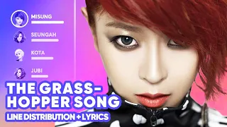 Sunny Hill - The Grasshopper Song (Line Distribution + Lyrics Karaoke) PATREON REQUESTED