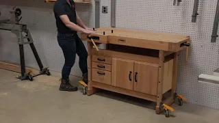 BORA Tool PM-950 Workbench Caster Kit in Action!