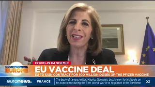 EU Vaccine deal: EU to sign contract for 300 millions doses of the Pfizer Vaccine