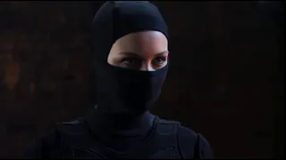 Serious Female Ninja Face
