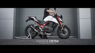Exhaust Sound - Honda CB750 Hornet (2023 on) GP Half System by Cobra Sport Exhausts