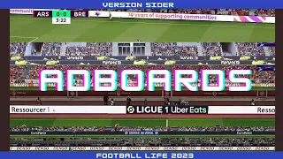 NEW ADBOARDS UPDATE SEASON football life 23 (Versión SIDER) PES 21