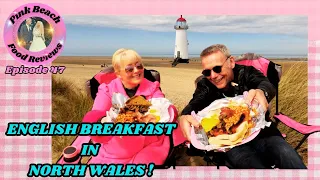 NORTH WALES: Talacre Beach Lighthouse Breakfast | Lola and Suggs Food Review