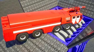 Lego Trucks vs Shredder #2 | Brick Rigs