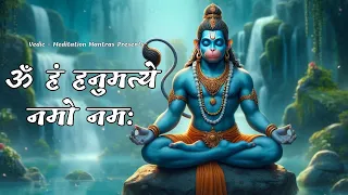 Most Powerful Hanuman Mantra To Remove Negative Energy | Om Han Hanumate Namo Namah