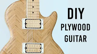 I Built a Guitar Out of Plywood  // Great Guitar Build-Off 2020 Unofficial Entry