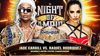 Jade Cargill vs Raquel Rodriguez - Women’s U.S. Championship | Night Of Champions Highlights