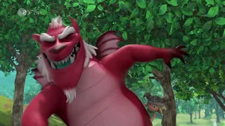 animated dragon tickled