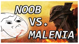 🔴NOOB FIGHTING MALENIA FOR THE FIRST TIME! (END GAME ELDEN RING)