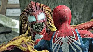 Spider-Man 2 Venom MJ Scream Boss Fight Vs Spider-Man Scene (2023) PS5 4K 60FPS