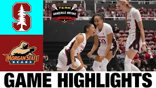 #9 Stanford vs Morgan State Highlights | NCAA Women's Basketball | 2023 College Basketball