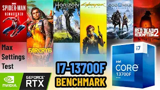 i7-13700F -  FPS Test | How it Perform In Latest Games | Benchmark