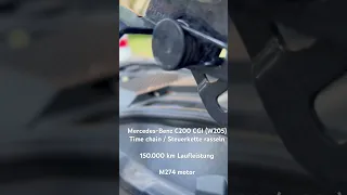 Mercedes-Benz C200 CGI (W205) M274 Motor / Steuerkette / time chain