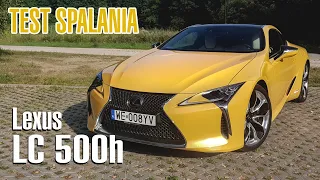 Lexus LC 500h - test spalania w trasie | Gościnnie: Maciej Pertyn Pertyński