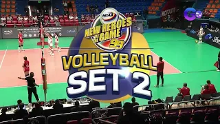 NCAA Women's Volleyball EAC vs. San Beda (Second Set) | NCAA Season 99