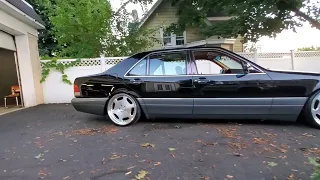 1995 w140 s500 sitting on 20inch carlsson wheels