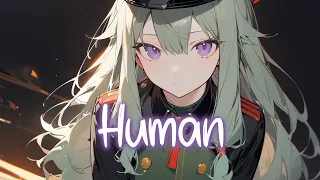 「Nightcore」 Human - Rag'n'Bone Man ♡ (Lyrics)