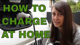How to charge an electric car at home | Nissan Leaf | EV charging