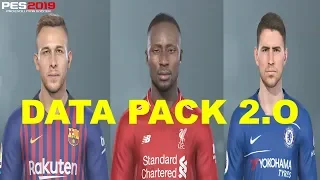 PES 2019 DATA PACK 2 - Player Face Updates