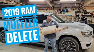 2019 ram 1500 muffler delete.