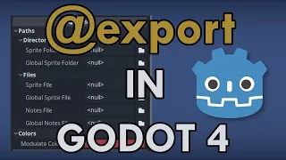 New Export Syntax in Godot 4! || Godot Tutorial